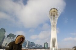 Монумент «Байтерек» в столице.