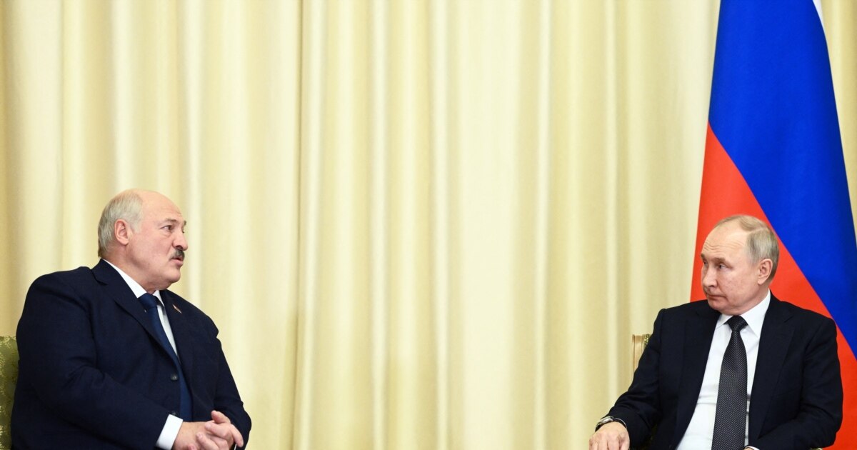 Lukashenka Says Putin Not Pushing Belarus To Join War In Ukraine