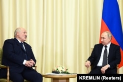 Путін і Лукашенко зустрічаються в Ново-Огарьово у лютому 2023-го