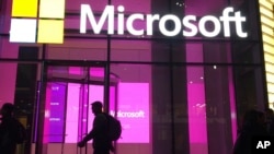 Microsoft on August 9 issued a report saying Iranian hackers attempted to breach the account of an official with one of the presidential campaigns. (file photo)