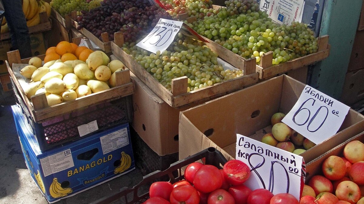 Росстат: продукты в России дорожают в четыре раза быстрее, чем в ЕС