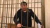 Kazakh activist Muratbek Tunghyshbaev appears at a Kyrgyz court hearing last month.