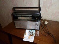 Прымач, на якім Уладзімер Вільчык слухаў беларускую Свабоду