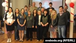 Удзельнікі імпрэзы.