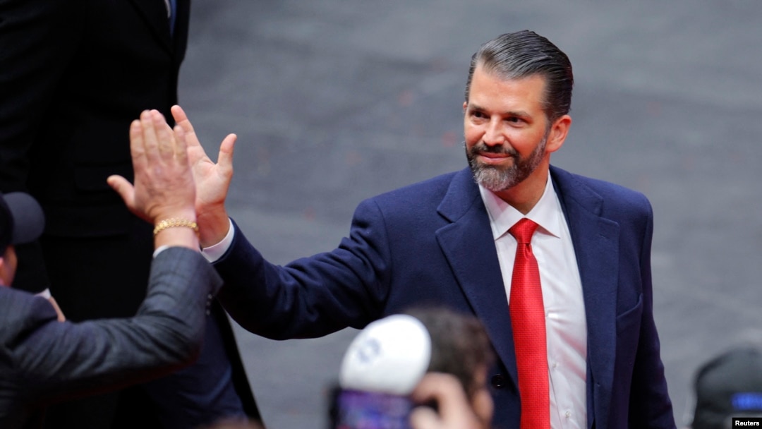 Donald Trump Jr. sosește luni, 28 aprilie, la București, parte a unui turneu în Europa de Est.