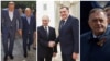 Fotografije s nekih od putovanja u inostranstvo Milorada Dodika u 2025. S premijerom Mađarske Viktorom Orbanom (5. avgust), s predsednikom Rusije Vladimirom Putinom (1. april) i na paradi povodom 80. godina od pobede u Drugom svetskom ratu (9. maj). 