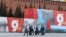 Сотрудники Росгвардии на Красной площади 4 мая 2026 года