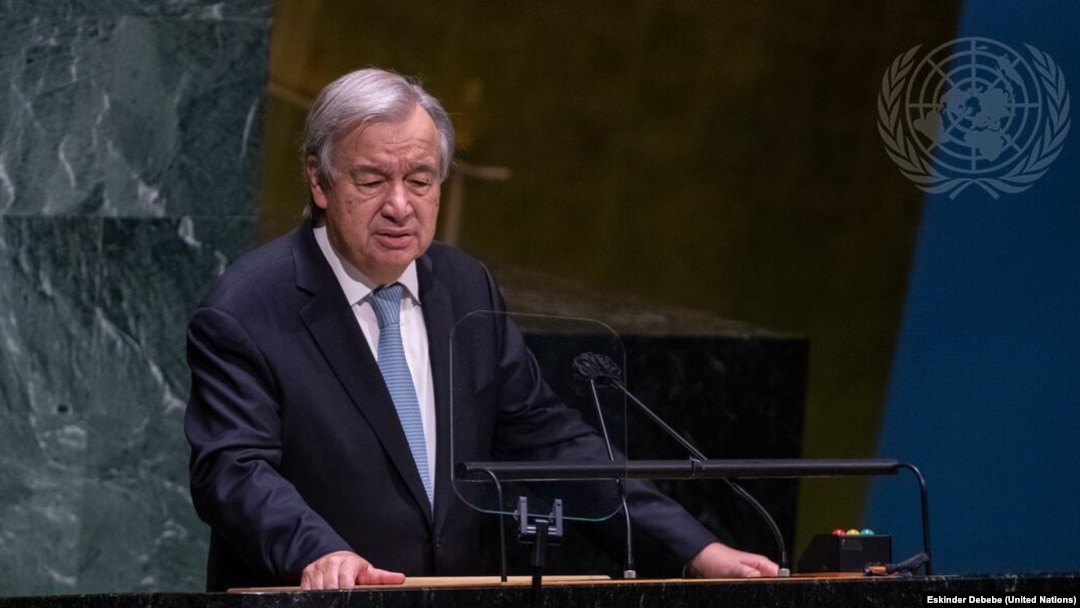 UN Secretary-General Antonio Guterres (file photo)
