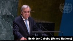 UN Secretary-General Antonio Guterres (file photo)