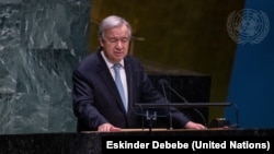 Secretarul general ONU, Antonio Guterres (foto arhivă)