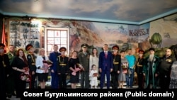 Церемония вручения наград погибшим военным в Бугульме