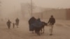Пыльная буря в афганской провинции Джаузджан. Иллюстрационное фото