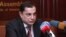Armenia - Vahram Baghdasarian, the parliamentary leader of the ruling Republican Party, Yerevan, 14Nov2014.