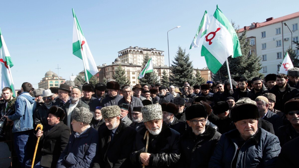 Ингушские активисты подали заявку на 10-тысячный митинг в поддержку ...