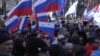 Thousands March In Moscow To Commemorate Slain Kremlin Critic Nemtsov