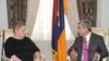 Armenia -- President Serzh Sarkisian meets with U.S. Deputy Assistant Secretary of State Tina Kaidanow in Yerevan, 13September 2010.