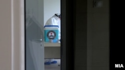 Пункт за тестирање за коронавирус во Скопје