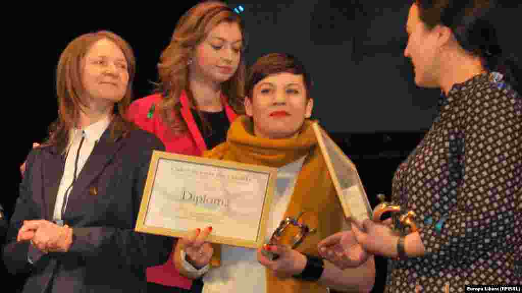 Liliana, ziarista anului la categoria „Radio”