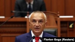Архивска фотографија- претседателот на Албанија Илир Мета