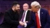 Коллаж: Зеленский, Трамп, Путин