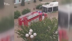 Окупований Крим потерпає від повеней після злив (відео)