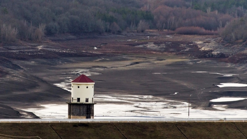 Загорское водохранилище: хватает ли запасов воды | Крымское фото дня