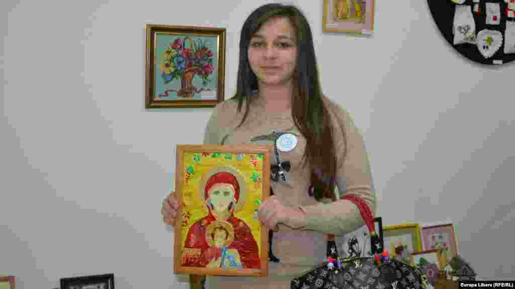 Olga Zlatan, eleva la liceul I.L.Caragiale din Orhei