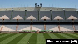 نمایی از ورزشگاه آزادی تهران