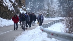 Migrantski marš preko Plješevice