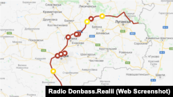 Радіо Донбас.Реалії склали карту «гарячих» точок на ліні розмежування за останні два тижні