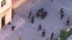 Azerbaijani Police Detain Baku Residents In Neighborhood Crackdown