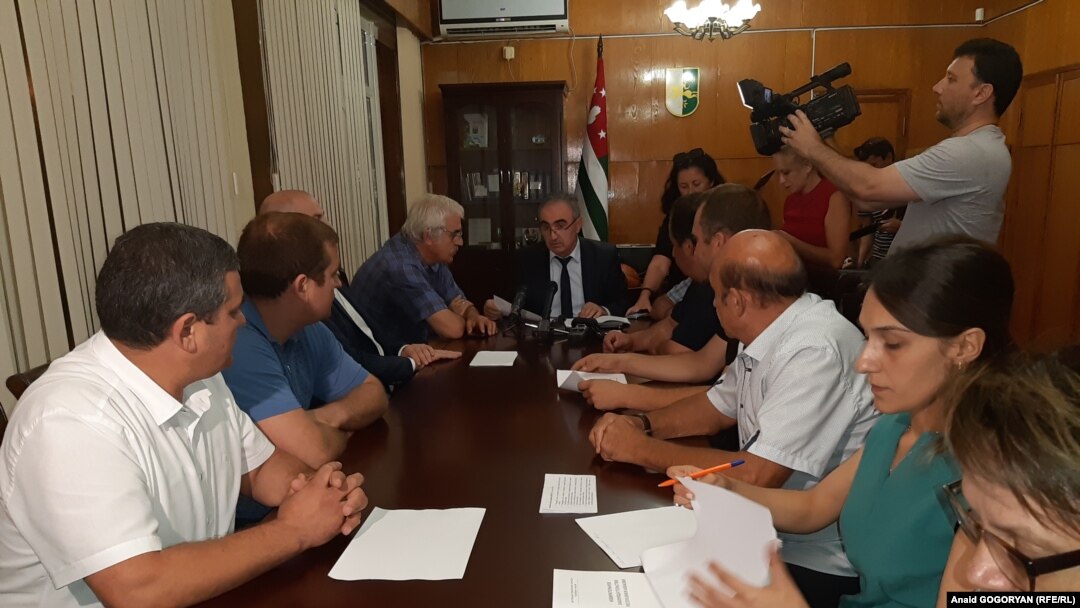 Заседание абхазского Центризбиркома