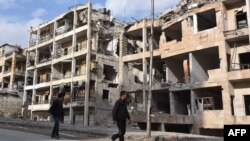 Наслідки бомбардувань Алеппо, 23 грудня 2016 року