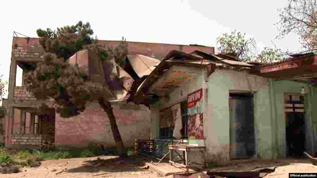 Nagorno Karabakh - Damages in Martakert region caused by shelling by Azeri armed forces, April 26, 2016