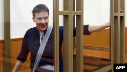 Надія Савченко в суді міста Донецька Ростовської області Росії, 21 березня 2016 року