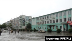Keriçte güçlü yağanaq aqibetleri (arhiv fotoresimi)