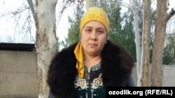 35-летняя Феруза Убайдуллаева, подвергнутая жестоким пыткам со стороны родственников своего работодателя. 