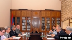 Делегация Европейского комитета по предупреждению пыток встречается с Генеральным прокурором Армении Агваном Овсепяном