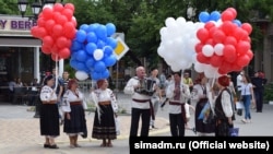 «Парад дружби» в честь Дня Росії. Сімферополь, 12 червня 2017 року