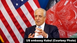 Աֆղանստանի հարցերով ԱՄՆ հատուկ բանագնաց Զալմայ Խալիզադ, Քաբուլ, 28-ը հունվարի, 2019թ.