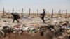 Garbage collectors work at a dump site in Najaf, Iraq. (Reuters/Ahmed Mousa)