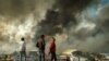 Біля табору мігрантів у Кале спалахнула пожежа