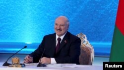 Олександр Лукашенко під час «Великої розмови з президентом» 