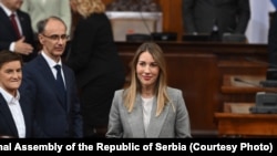Ministrja e Minierave dhe Energjetikës së Serbisë, Dubravka Gjedomiq Handanoviq.