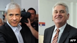 Boris Tadić i Tomislav Nikolić.