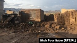 ارشیف، د هرات ولایت د سیلابي ویحاړیو یو انځور