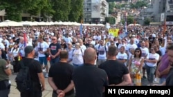 Protest u Užicu 13. jula zbog pritvaranja devetorice građana tog grada na zapadu Srbije
