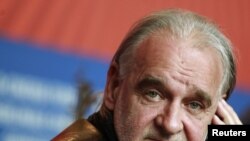 Béla Tarr la o conferință de presă la Berlinale
