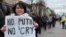 Еуропа Одағымен интеграцияны жақтаушы студенттер шеруі. Киев, 26 қараша 2013 жыл.