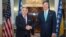 Predsjedavajući Predsjedništva BiH Željko Komšić i zamjenik američkog državnog sekretara Cristopher Landau u Washingtonu. 
